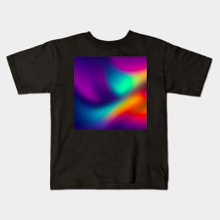 Beautiful Abstract Color Art Kids T-Shirt